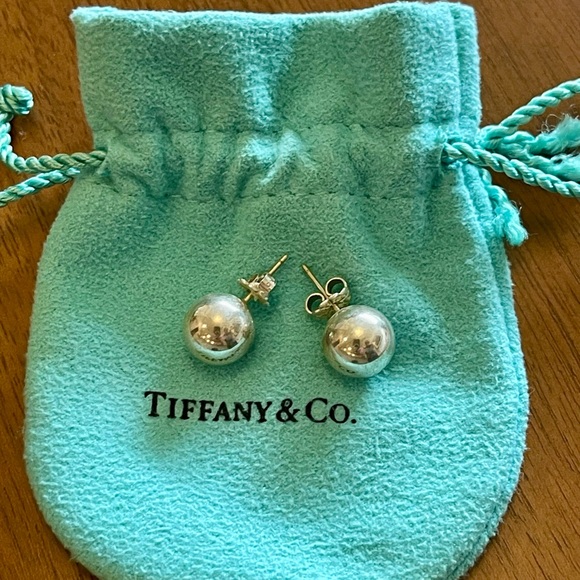 Tiffany & Co. Sterling Silver Stud Earrings - Picture 1 of 3
